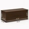 Multi Purpose Wooden Storage Box, Organizer and Bench Perfect Furniture to Add Accent in Entryway and keep Shoes, Bedroom Bench